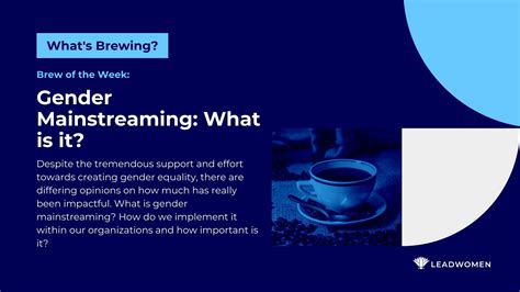 Image result for Gender Mainstreaming Examples