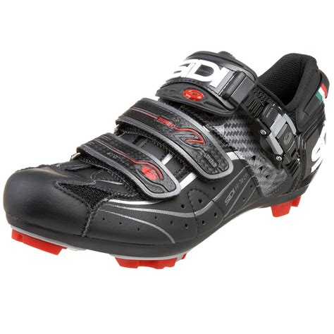 Sidi Dominator 6 Carbon SRS Cycling Shoe,Black/Black,44.5 M EU (US Men ...