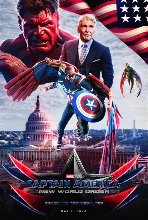 Captain America 2 Falcon Poster