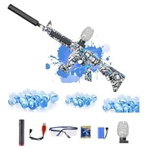 WBD Electric M416 Small Balls Blaster Gun with 5000 Small Ballss ...