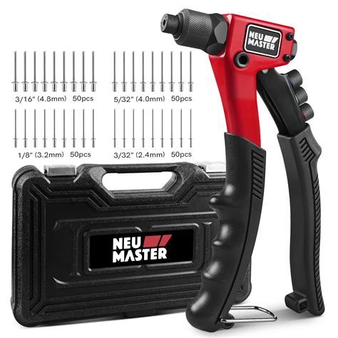 Neu Master Rivet Gun With 200pcs Rivets Manual Rivet Gun | Desertcart INDIA