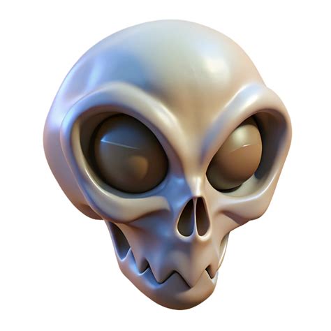Image result for Alien Skull PNG