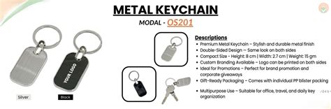 Personalized Metal Keychain Black Plate | 2-Sided Engraving Keychain ...