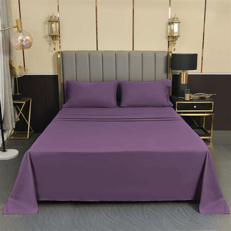 Amazon.com: LONAVA Twin Size Sheets Set - 4 Piece Set Wrinkle Free ...