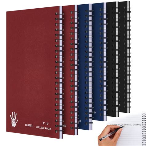 Left Handed Wide Ruled Notebooks