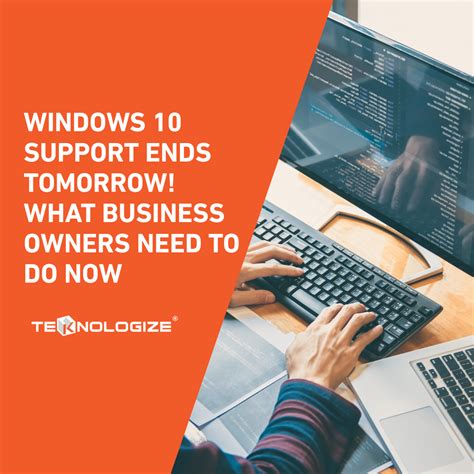 Windows 10 Support Ends Tomorrow! What Business Owners Need to Do Now