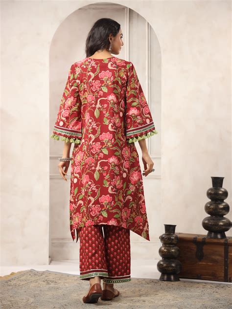 Browse Exclusive Cotton Kurta Sets Online | Jaipur Morni