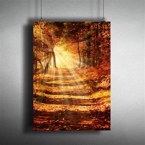Forest | Nature Posters for Wall | A3 and A4 sizes | 400 GSM Paper ...