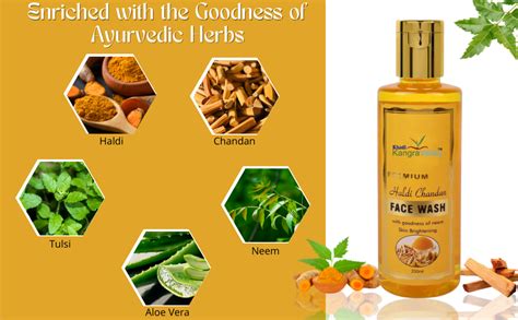 Khadi Kangra Valley haldi chandan face wash Face Wash for ...