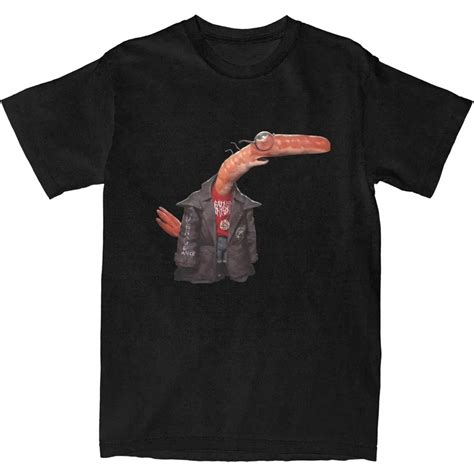 Smiling Friends Shrimp Y2K Fun T-shirt