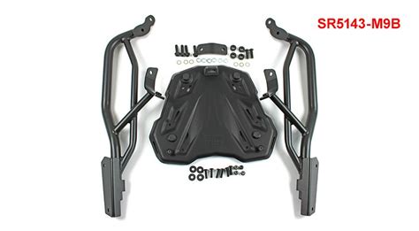 Top case mounting with pillion handles for BMW R1300GS | Motorcycle ...