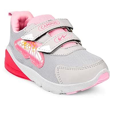Buy Campus Kid's NT-565V L.Gry/L.Pink Walking Shoes - 7UK/India NT-565V ...
