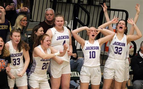 St. Joseph Academy vs Massillon Jackson girls regional basketball ...
