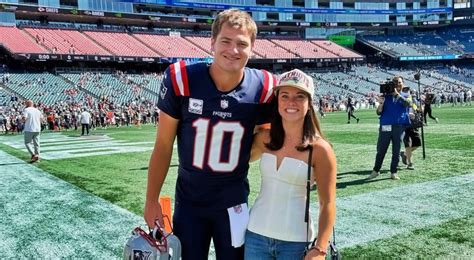 Drake Maye's Wife Delivers Priceless Reaction to His Epic Sunday Night ...