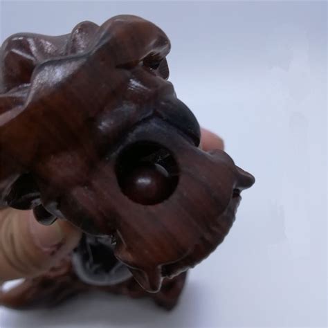 High Quality Desert Iron Solid Wood Red Sandalwood Dragon Head Slingsh ...