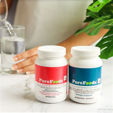 Buy Vitamins and Supplements Online in India with PureFoods
