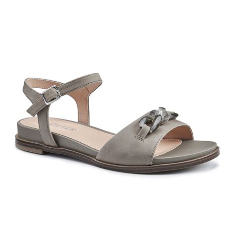 Grey | Women's Ankle Strap Sandal | Modena Sandals | Hotter US