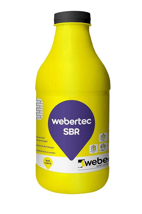 Webertec SBR Latex for Waterproofing & Repairs Saint Gobain Weber ...
