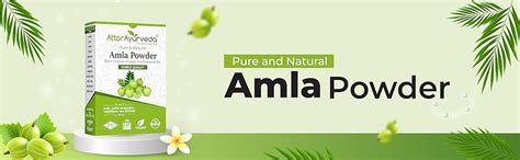 Attar Ayurveda Pure Amla Powder For Hair Growth | 100% Natural, No ...