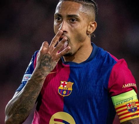 FC Barcelona captain Raphinha emerges as the star with a 4-1 thumping ...