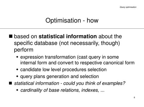 Image result for Where Is Query Optimiser
