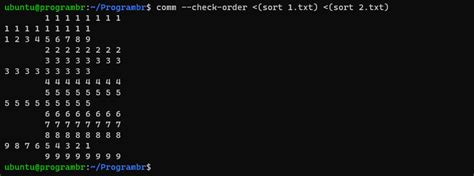 Comm Command in Linux 的图像结果