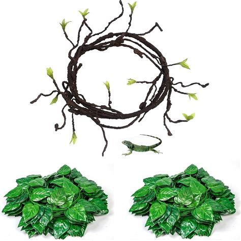 MAGICAL-ROLE Flexible Reptile Vine with Artificial Ivy Leaves - India ...