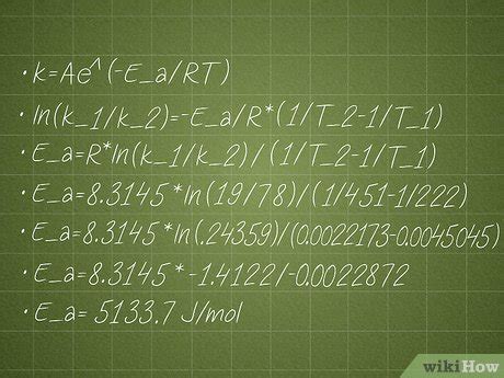 How to Find Activation Energy 的图像结果