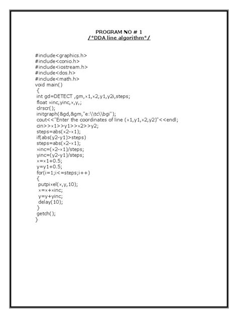 Image result for Computer Graphics Program Code