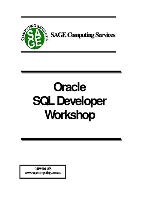 Image result for Oracle SQL Developer Training with Answer
