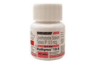 Euthyrox 12.5 MCG Tablet 1 | Order Euthyrox 12.5 MCG Tablet 100 Online ...
