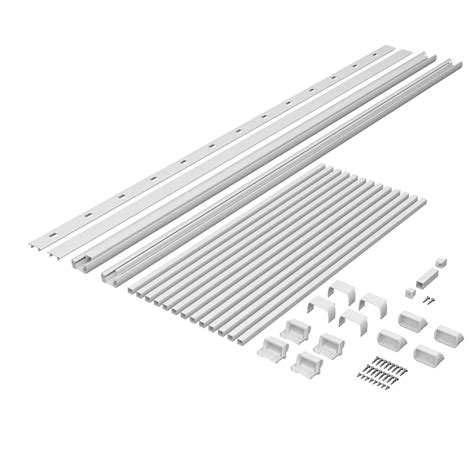 Deckorators 6 ft. x 36 in. Textured White Aluminum India | Ubuy