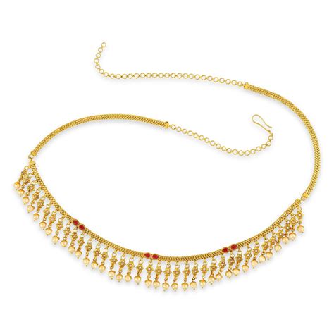 Buy ACCESSHER Gold Color Copper Material Gold and Pearl Tassel ...