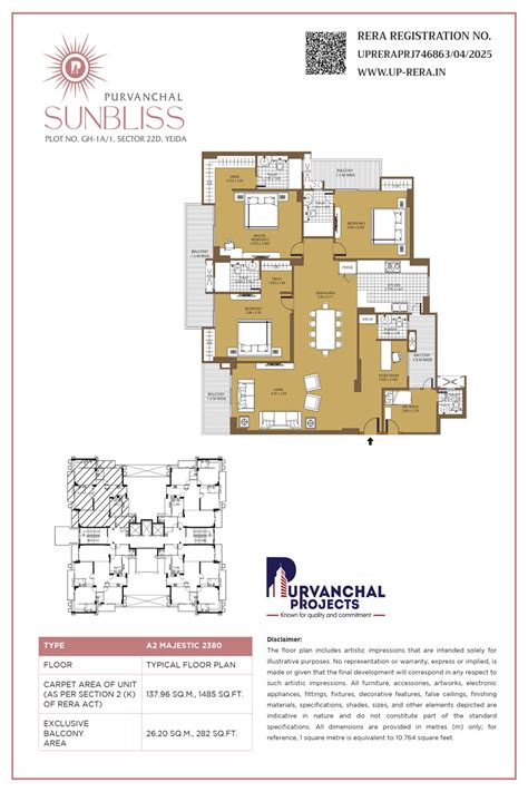 Purvanchal Sunbliss Sector 22D Yamuna Expressway, Greater Noida