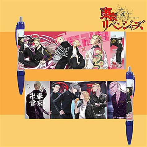 Buy Anime Tokyo Revengers Ballpoint Pen Kawaii Novelty Pen Student ...