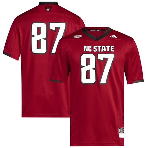 adidas 87 NC State Wolfpack Premier Jersey | Academy