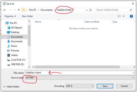 How to Save a File in HTML Format in Notepad 的图像结果