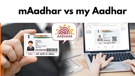 Understanding mAadhaar And MyAadhaar: Key Features, Differences Of ...