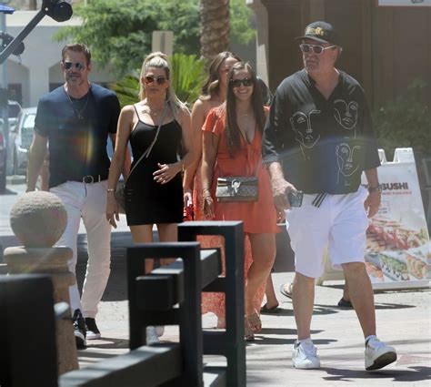 ALEXIS BELLION Arrives in Palm Springs with Boyfriend John Janssen and ...