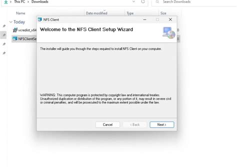 Image result for NFS Windows 11 Client