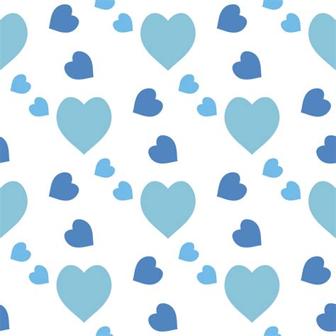 Light Blue Hearts