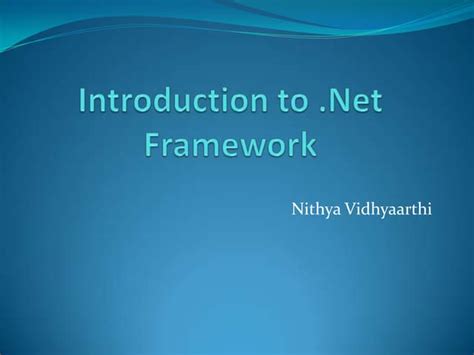 Image result for .NET Framework Introduction