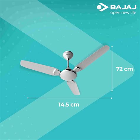 BAJAJ Trendy Plus_ with 2 Year Warranty 1200 mm Ceiling Fan Price in ...