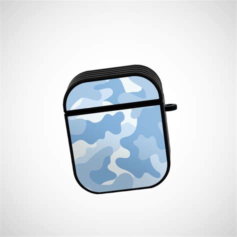 Sky Camo Glass Airpods 2nd Gen Case Covers