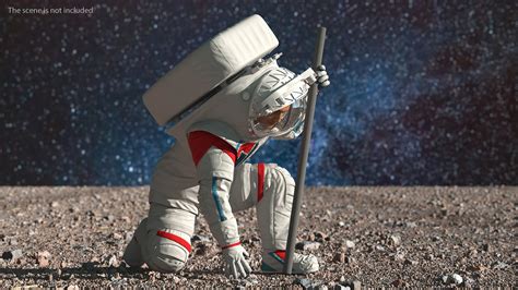 3D Next Gen Spacesuit On Astronaut Crawling Pose Fur - TurboSquid 2113675
