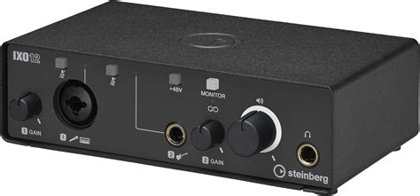 Steinberg IXO12 USB-C Audio Interface (Black) : Amazon.in: Musical ...