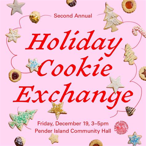Holiday Cookie Exchange, Pender Island Community Hall, Galiano Island ...
