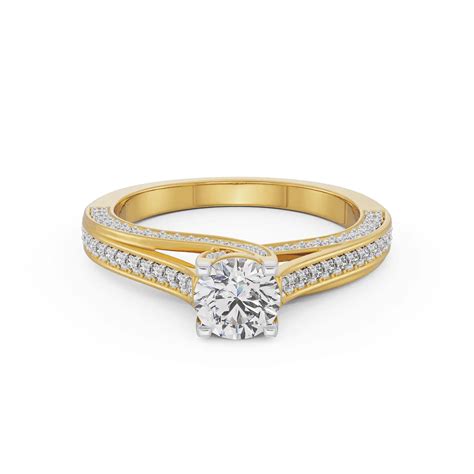 Buy Classic Lab Grown Diamond Solitaire Band Online - Shop Lab Grown ...