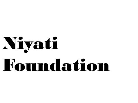 Niyati Foundation