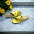 Canary Yellow Crossover Flats - Cunei India